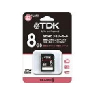 TDK T-SDHC8GB4 8GB SD Card Japanese version