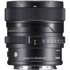 Sigma 20mm F2 DG DN for Sony E Camera Lens Japanese version