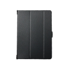 simplism TR-IPD189-SFN-CBK Carbon Black Tablet Case Japanese version