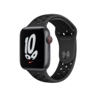 Apple Watch Nike SE GPS+Cellular model 44mm MKT73J/A Anthracite/black Nike sports band Smart Watch Japanese version