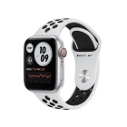 Apple Watch Nike Series 6 GPS+Cellular model 40mm M07C3J/A pure Platinum/black Nike sports band Smart Watch Japanese version