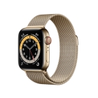 Apple Watch Series 6 GPS+Cellular model 40mm M06W3J/A Gold-Milanese-Loop Smart Watch Japanese version