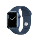 Apple Watch Series 7 GPS+Cellular model 41mm MKHU3J/A Abyss Blue Sports Band Smart Watch Japanese version