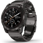 GARMIN fenix 7X Pro Sapphire Dual Power 010-02778-92 Ti Carbon Gray Carbon Gray Metal Band Smart Watch Japanese version