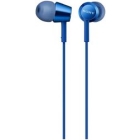 SONY MDR-EX155 (LI) blue Earphone Headphone Japanese version