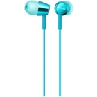 SONY MDR-EX155AP (L) light blue Earphone Headphone Japanese version