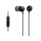 SONY MDR-EX15AP (B) black Earphone Headphone Japanese version