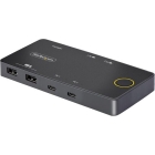 StarTech.com C2-H46-UC2-PD-KVM black KVM Japanese version