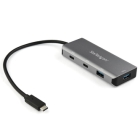 StarTech.com HB31C2A2CB Black and Space Gray USB Hub Japanese version