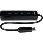 StarTech.com ST4300PBU3 Black USB Hub Japanese version