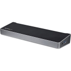 StarTech.com USB3DOCKH2DP Black & Silver USB Hub Japanese version