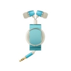 Tanoshii Kaisha TA-AR3 TBL turquoise blue Earphone Headphone Japanese version