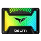 Team T-FORCE DELTA RGB SSD T253TR500G3C313 black  SSD Japanese version