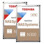 TOSHIBA N302A06-HDWG760UZSVA 2 Units Set 6TB SATA600 7200 Internal Hard Drive Japanese version