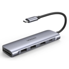 UGREEN 6-in-1 USB C PD Adapter with 4K HDMI 70411 USB Hub Japanese version