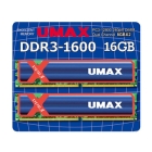 UMAX UM-DDR3D-1600-16GBHS DDR3 PC3-12800 8GB 2-Disc Memory Japanese version