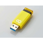 Elecom MF-APKU2008GYL 8GB Yellow USB Flash Drive Japanese version