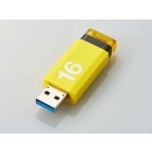 Elecom MF-APKU2016GYL 16GB yellow USB Flash Drive Japanese version