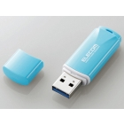 Elecom MF-HTU3B032GBU 32GB blue USB Flash Drive Japanese version