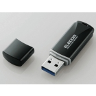 Elecom MF-HTU3B128GBK 128GB black USB Flash Drive Japanese version