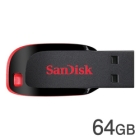 SANDISK Cruzer Blade SDCZ50-064G-B35 64GB USB Flash Drive Japanese version