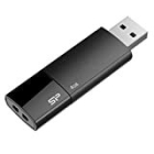 Silicon Power Ultima U05 SP004GBUF2U05V1K 4GB Black USB Flash Drive Japanese version