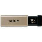 SONY Pocket Bit USM16GT N 16GB Gold USB Flash Drive Japanese version