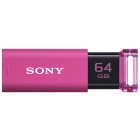 SONY Pocket Bit USM64GU (P) 64GB Pink USB Flash Drive Japanese version