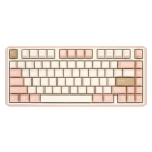 VARMILO 81 Minilo Mendozae ANSI Silver axis Pink Keyboard Japanese version