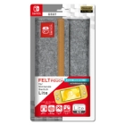 AIREX Felt Pouch for Nintendo Switch Lite ILXSL302 Gray Case Pouch For Switch Lite Japanese version