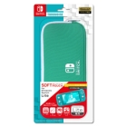 AIREX Soft Pouch for Nintendo Switch Lite ILXSL301 Turquoise Case Pouch For Switch Lite Japanese version