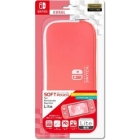 AIREX Soft Pouch for Nintendo Switch Lite ILXSL324 Coral Case Pouch For Switch Lite Japanese version