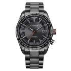 CITIZEN ATTESA ACT Line black titanium series Eco drive radio time signal direct flight CB0286-61E Watch Japanese version