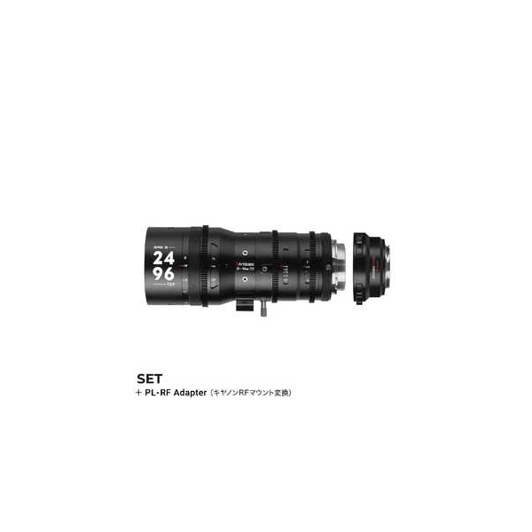 7Artisans Sprite 24-96mm T2.9 S35 + Canon RF mount adapter set 7A-SP2496-PL-RF for PL Camera Lens