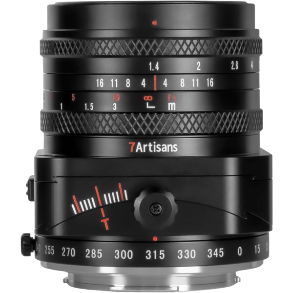 7Artisans Tilt-Shift 50mm F1.4 5014EB-TS for Sony E Camera Lens