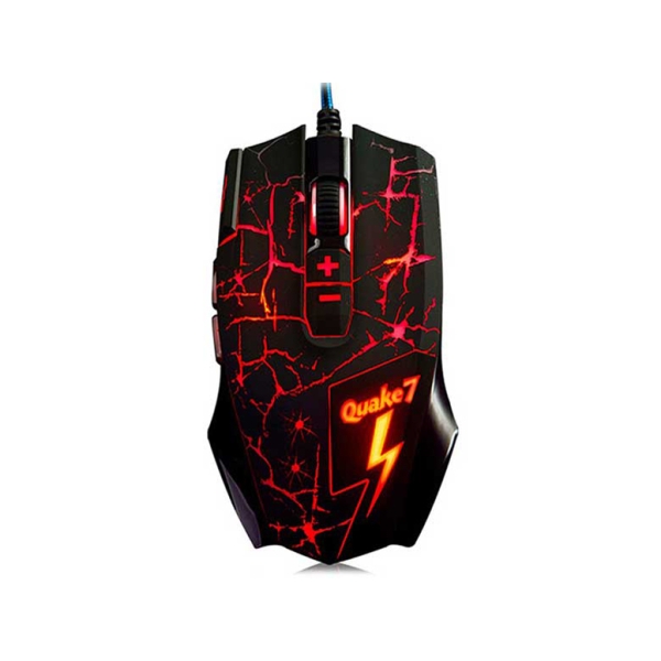 Mouse A-JAZZ Q7 Crack black/red Mouse