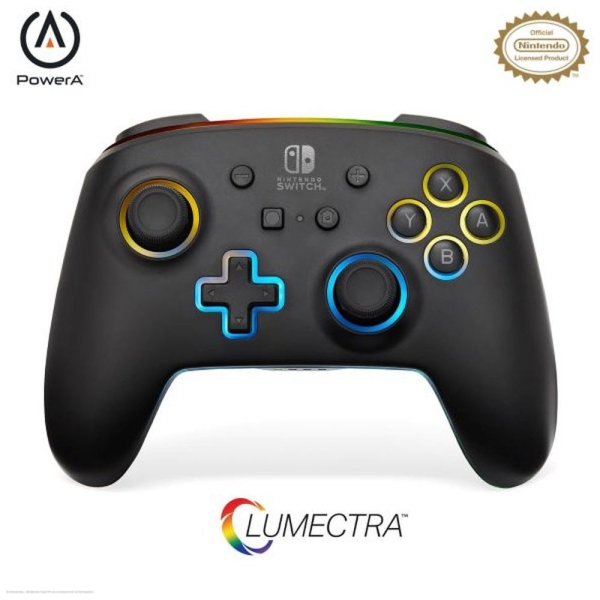 ACCO BRANDS JAPAN Lumectra Enhanced Wireless Controller for Nintendo Switch 1522807JP-01 Videogame Accessory