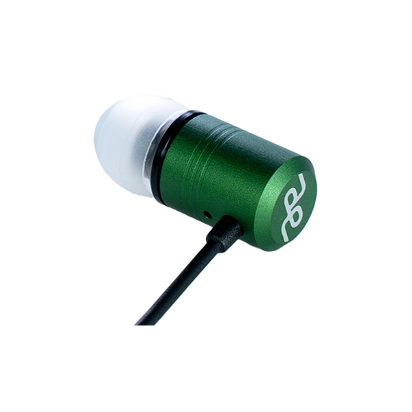 acoustic effect YSM-02/S Matte Green Earphone Headphone