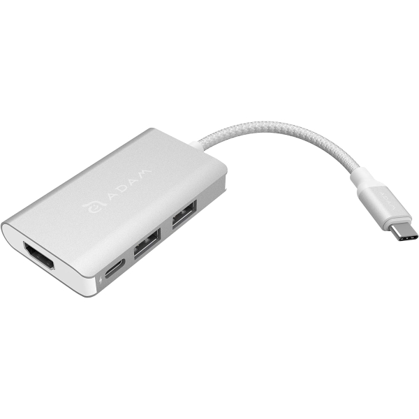 ADAM elements CASA Hub A01m AAPADHUBA01MSLJ Silver USB Hub