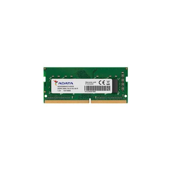 Memory ADATA AD4S26664G19-RGN S.O.DIMM DDR4 PC4-21300 4GB