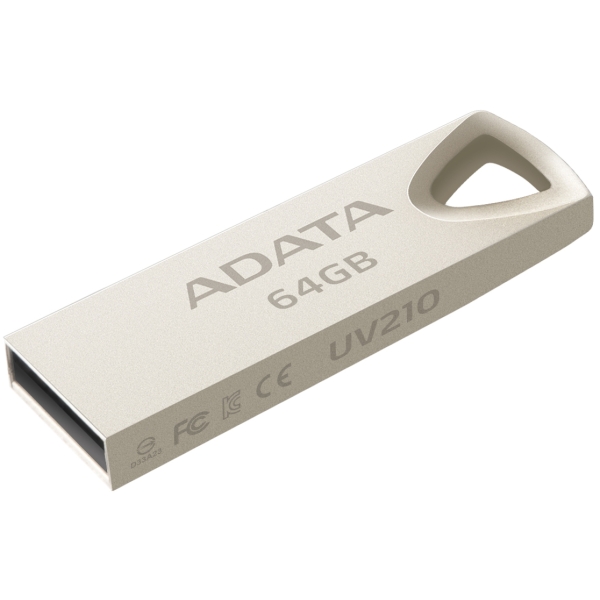 ADATA UV210 AUV210-64G-RGD 64GB USB Flash Drive