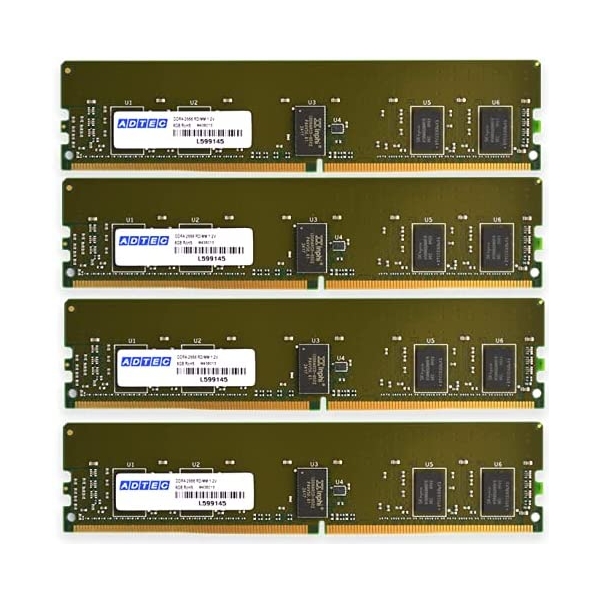 Memory ADTEC ADM2933D-R64GDA4 DDR4 PC4-23400 64GB Registered Mac