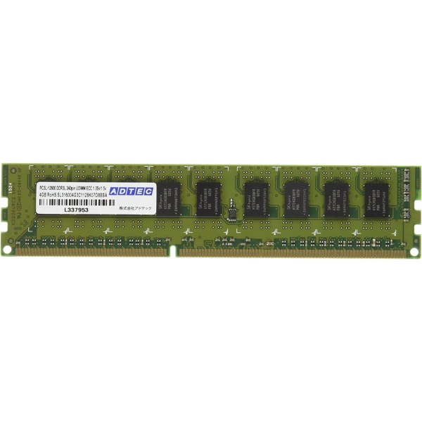 Memory ADTEC ADS12800D-LHE4G DDR3L PC3L-12800 4GB ECC