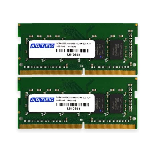 Memory ADTEC ADS2666N-HE8GW S.O.DIMM DDR4 PC4-21300 8GB ECC