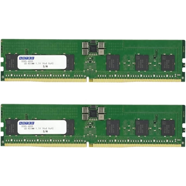 ADTEC ADS4800D-R16GSBTW DDR5 PC5-38400 16GB 2-Disc ECC Registered Memory