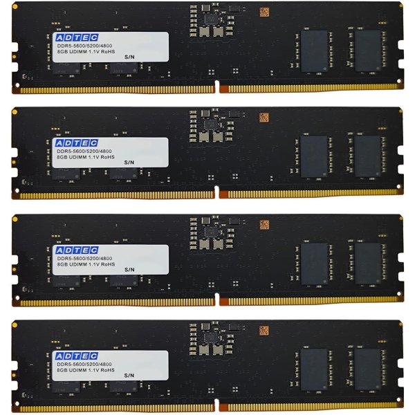 ADTEC ADS5600D-X8G4 DDR5 PC5-44800 8GB Memory