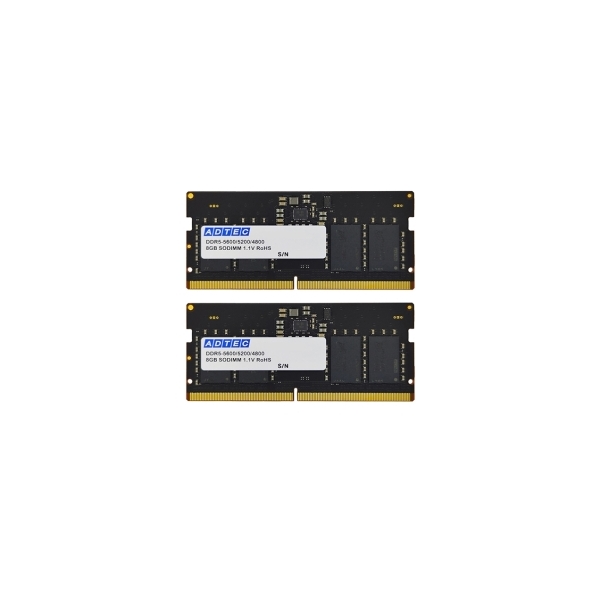 ADTEC ADS5600N-X8GW SODIMM DDR5 PC5-44800 8GB 2 pieces set Memory