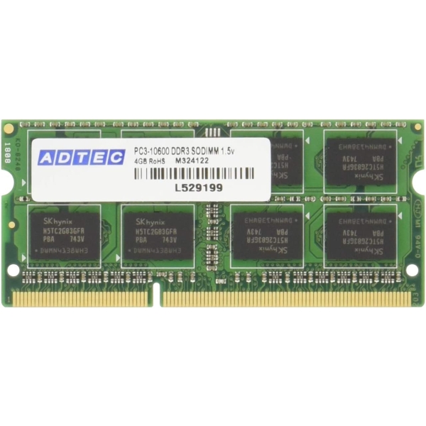 Memory ADTEC ADS8500N-4GW S.O.DIMM DDR3 PC3-8500 4GB