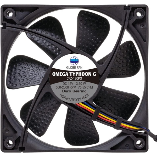 Case Fan AINEX OMEGA TYPHOON G CFZ-120PS Case Fan