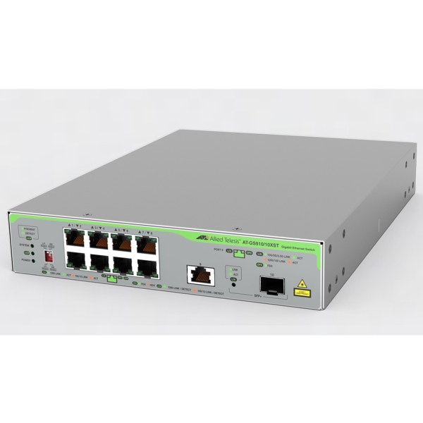 Allied Telesis CentreCOM AT-GS910/10XST Switch HUB